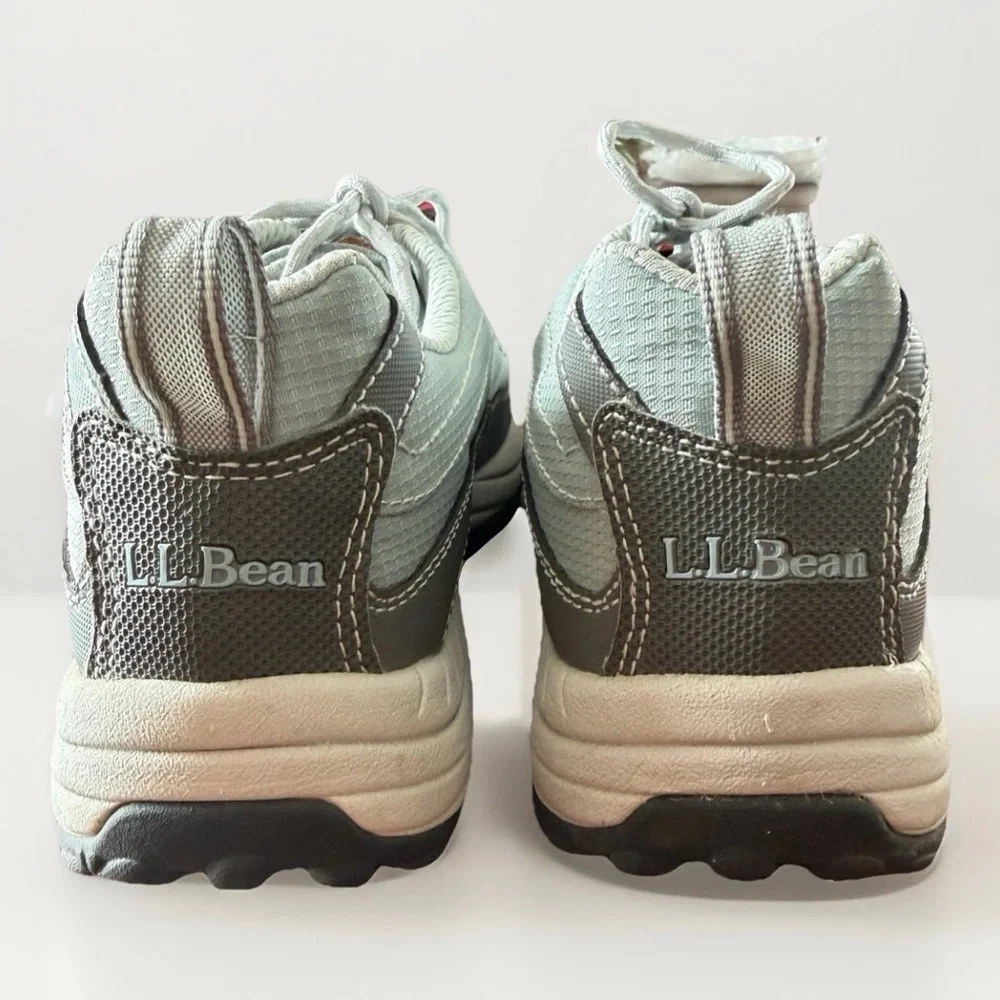 L.L.Bean Women’s Shoes Size 10‎ Gray Green Walking Hiking Trail Outdoor Comfort